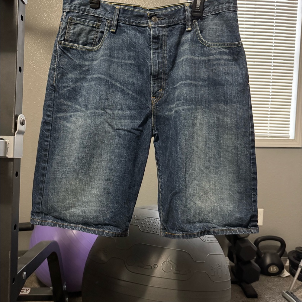 Levi's Classic Indigo Jean Shorts
